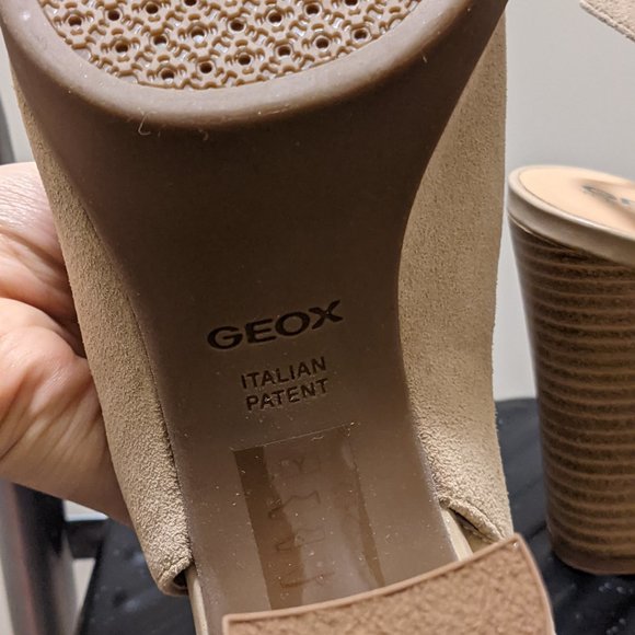 Geox Block Heel Peeptop Booties - Picture 11 of 15